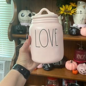 Rae Dunn love canister